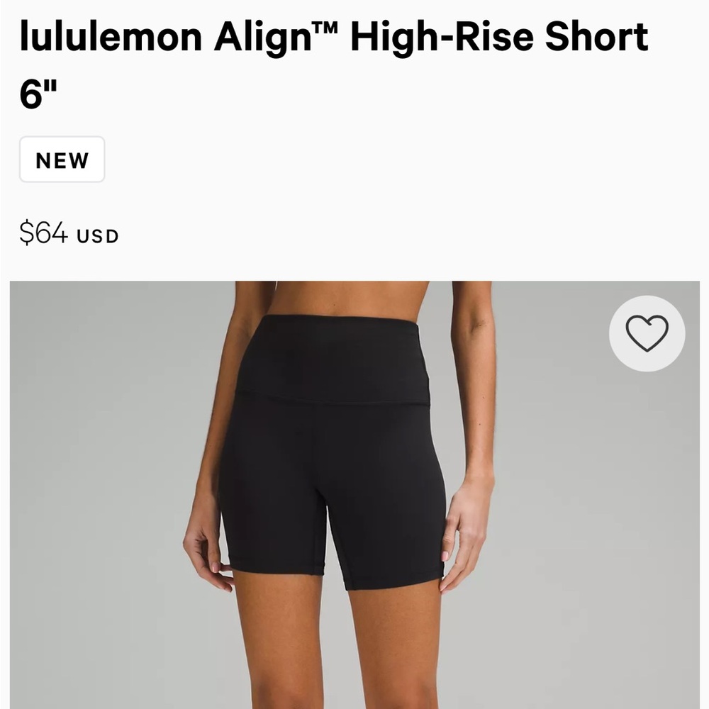 lululemon Align™ High-Rise Short